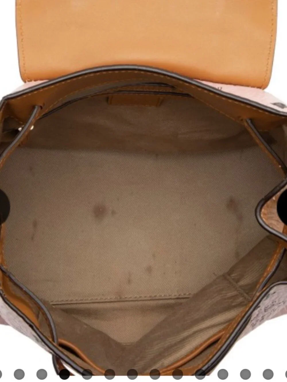 MCM Essential Drawstring Small Backpack